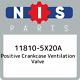 11810-5x20a Nissan Positive Crankcase Ventilation Valve 118105x20a, New Genuine