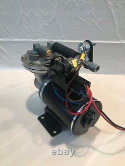 12V Brake Booster Vacuum Pump Deluxe Kit assembled Plug & Play 18-25 inches