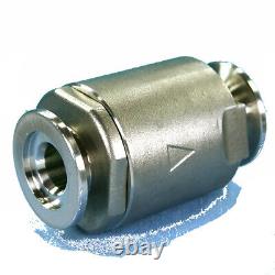 1pc? IHX KF25? Stainless steel vacuum pump exhaust check valve, check valve