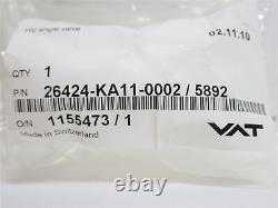232950 New-No Box VAT 26424-KA11-0002/5892 High Vacuum Valve RA Peumatic