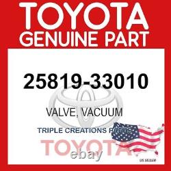 2581933010 GENUINE Toyota VALVE, VACUUM 25819-33010 OEM