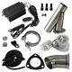 2.5/63mm Exhaust Cutout System E-cut Vacuum Pump With Electric Control Valve Kit