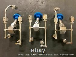 3 USED Swagelok 6LV-BNBW4 6LV-BNBW4-BL Stainless Vacuum Valves FREE SHIPPING