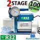 3s Vacuum Pump Gauge Solenoid Valve R32 Aircon 6 Cfm 2 Stage 1/3 Hp 100 L/min