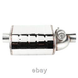 63mm Car Electric Exhaust Valve Stainless Steel Remote Port Device Vacuum Pump