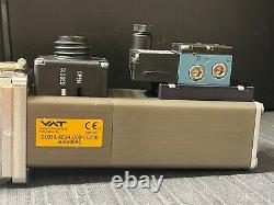 AS IS UNTESTED VAT 01034-KE44-0004 Mini UHV Ultra High Vacuum Gate Valve