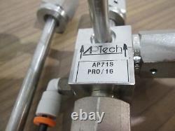 Aptech Venturi Pump with AP71S Vacuum Generator, Swagelok SS-42VS4, Used