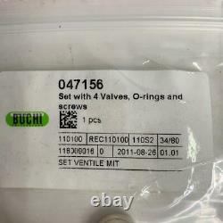 BUCHI V-700/V-710 Vacuum Pump Service Kit 047156 Valves O Ring Set