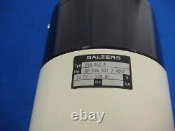 Balzers EVA063 EVA 063 P 24V DC Valve