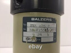 Balzers EVA 025 P Vacuum Right Angle Valve BP V15 513 BPV15513