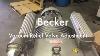 Becker Vacuum Relief Valve Adjustment
