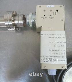 C176197 Anelva QIG-066 Parital Pressure Gauge, 6128B Head, Vacuum Valve 2.75CF