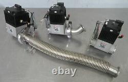 C178393 Lot 3 Edwards SIPV40PKA Air-Operated Inline Vacuum Valves, Bellows Hose