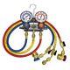 Cps Products Ma1234 R-134a Gauges, 6ft Ball Valve Hoses & Manual Couplers