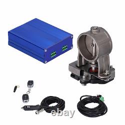 Car Exhaust Valve Kit Electric Remote Control Integrated Chip With Vacuum Pump