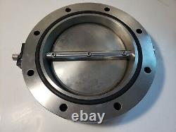 Edwards Butterfly Valve ISO160 F-Type Flange QSB 160VG High Vacuum with O-Rings
