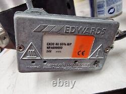 Edwards EXT 255H Turbo Pump, 24V B753-01-991, Vent Valve TAV5