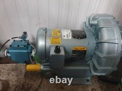 GAST R5325A-2 Regenair Regenerative Blower With 58D-83-RE REMOTE AIR VALVE With 35A