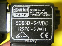 GEMINI VALVE - 4 WAY PILOT VALVE 4GP / CW-C / with Switch Type LS-1