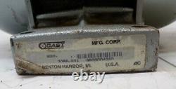 Gast Mfg Corp. Rotary Valve Vacuum Pump 2065-v2a, 9803004240, Max RPM 3700