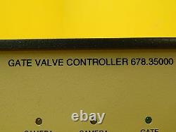 Gatan 678.35000 Gate Valve Controller 678.35cK JEM-2010F TEM Used Working