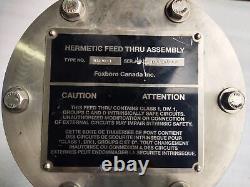 Hermetic Feed Thru Assembly M 51 99-1 Foxboro Canada Inc