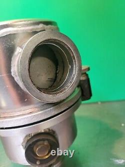 High Vacuum Stainless In-Line KF40 Fourline Trap Right Angle Vacuum Valve