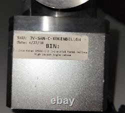 Irie Koken 1FSV40-C-3 Angle Vacuum Valve (B207)