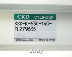 Irie Koken KOSLARZE-II Chamber Slit Valve CKD SSD-K-63c-140-FL279635 As-Is Spare