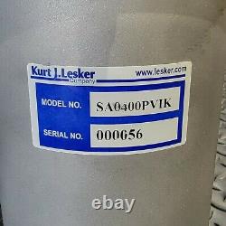 Kurt J. Lesker SA0400PVIK ISO 100 Pneumatic Bellows Sealed SS Angle Valve