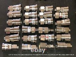 Lot Of New And Used Assorted Vacuum Parts Nor-cal Swagelok Mks Free Shipping R