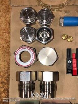 Lot Of New And Used Assorted Vacuum Parts Nor-cal Swagelok Mks Free Shipping U
