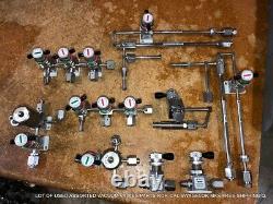 Lot Of Used Assorted Vacuum Valves Parts Nor-cal Swagelok Mks Free Shipping Q