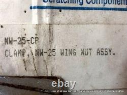 Lot of 36 New Nor-Cal Wingnut Clamps NW-25-CP FREE SHIPPING