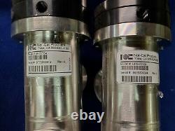 Lot of 4 Applied Materials 3870-01331 Nor-Cal NW 50 In-Line Pneumatic Valve