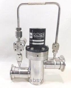 MDC Kav-150-p High Vacuum Valve With Custom Exhaust / Chamber Vent