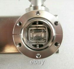 MDC Vacuum Products GV-1500V-P Vacuum Gate Valve 90° Angle NW40 Adapter Working
