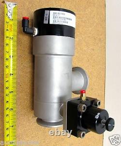 MKS HPS 93-6127 High Vacuum Pneumatic Bellows Right Angle Valve 796-801289-001