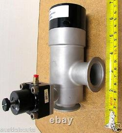 MKS HPS 93-6127 High Vacuum Pneumatic Bellows Right Angle Valve 796-801289-001