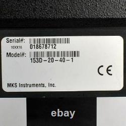 MKS Instruments 153D-20-40-1 Smart Throttle Valve NW40 20m Integrated Controller