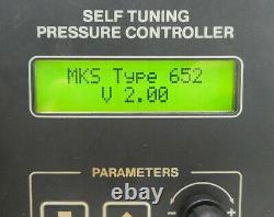 MKS Instruments 652D-BB Throttle Valve Controller Type 652 Novellus Working