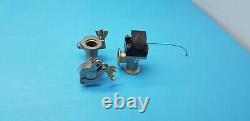 MKS Instruments CV25-K2K2-MTVV 1x Nor-Cal 800-8244166 1x Angle Valve Lot of 2