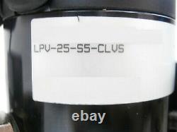 MKS Instruments LPV-25-55-CLVS Pneumatic Valve Assembly NVZ110-5MZ-M5-X51 Spare