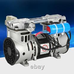 Motorized Ball Valve 220V 260W Oilless Piston Vacuum Pump 680mmHg/-90.6kpa