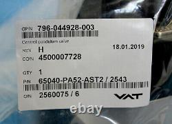 NEW VAT Pendulum Control Isolation Valve 65040-PA52-AST2/2543 Drive Actuator
