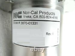 Nor-Cal Products 3870-01331 Pneumatic Angle Valve 300mm AMAT Producer Working
