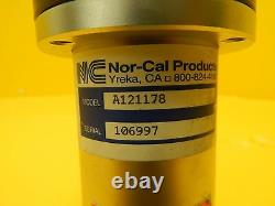 Nor-Cal Products A121178 Manual Angle Isolation Valve Used Working