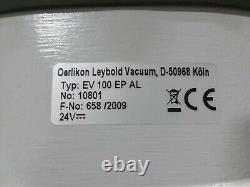Oerlikon Leybold EV 100 EP AL 10801 Vacuum Angle Valve D50968-Koln