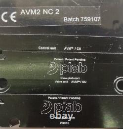 PIAB AVM2 NC 2 CONTROL UNIT AVM CU Valve unit P3010 V2 S1 V1 ES S2 COAX USED