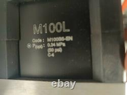 PIAB VACUUM PUMP MODEL M100L mounted in Hoffman enclosure with Burkert valve